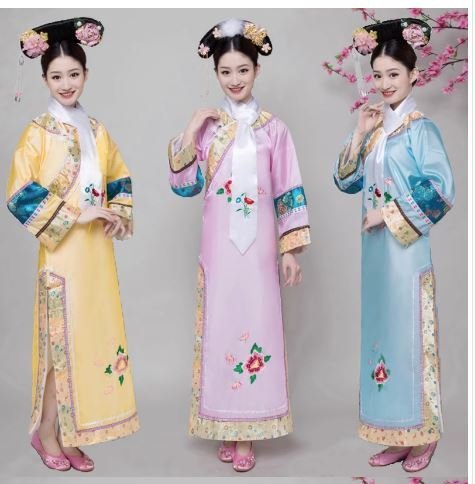 中國歷代童話故事服裝 清朝格格服裝甄嬛傳服裝如懿傳服裝