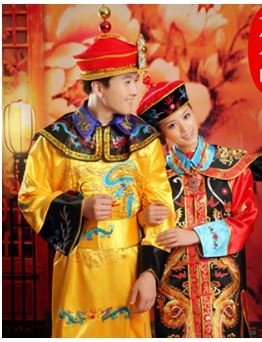 中國歷代皇帝皇后服裝 清朝皇帝皇后服裝
