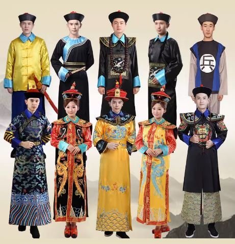 中國歷代皇帝皇后服裝 清朝皇帝皇太后皇后服裝