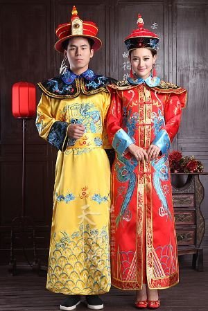 中國歷代皇帝皇后服裝 清朝皇帝皇太后皇后服裝