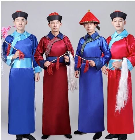 中國歷代 服裝清朝太監公公服裝