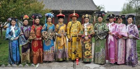 中國歷代清朝皇帝皇后皇太后格格阿哥服裝