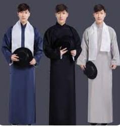 上海灘服裝民國初年服裝長袍馬褂服裝相聲服裝唐裝