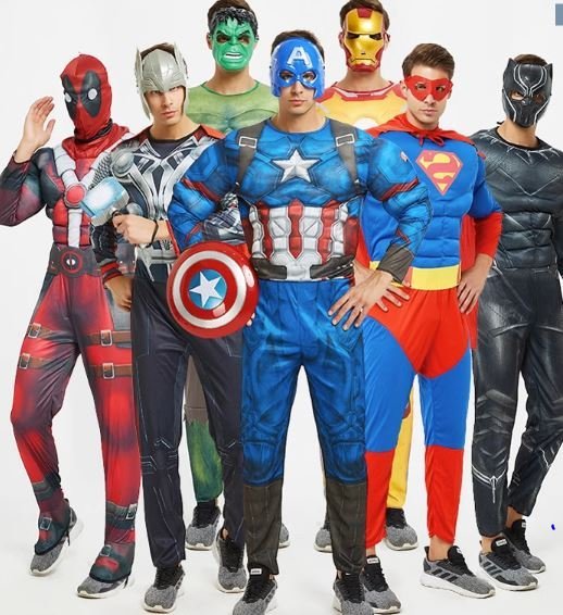 電影人物復仇者聯盟超級英雄超人服裝